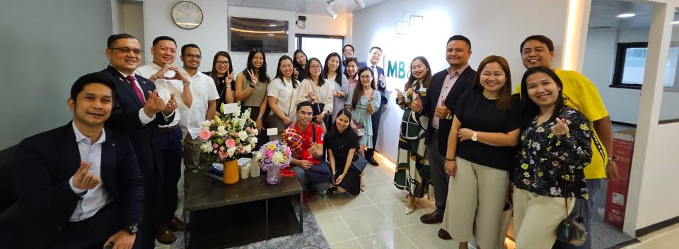 Guests and the MB&A team at the Abu Dhabi office opening